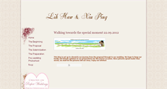 Desktop Screenshot of hawandping.perfectweddings.sg